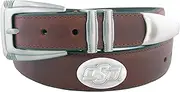 NCAA Oklahoma State Cowboys Zep-Pro Leather Concho Tapered Tip Belt