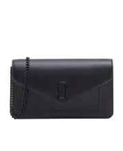 Marc Jacobs The Longshot DTM Chain-Linked Wallet One size Black