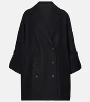 [Brunello Cucinelli] Brunello Cucinelli Oversized wool jacket AU 16 grey