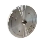 Hurricane Turning Tools, 6" Steel Faceplate For Wood Lathe, 1" x 8 TPI