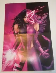X-Men Poster #214 Psylocke Betsy Braddock by Greg Land Kwannon