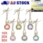 Car Hanging Diffuser Air Freshener Perfume Empty Mini Glass Bottle DIY Container