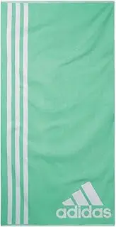 Adidas AJ8696 Swim Towel, Green Glow, Large
