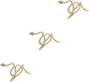 OATIPHO 3pcs Arm Jewelry Upper Arm Snake Arm Bracelet Cuff Women's Arm Bands Fashion Arm Cuff Charm Bracelet