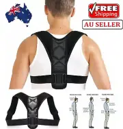 Back Brace Posture Corrector Support Neck Shoulder Straightener Strap Waist Pain