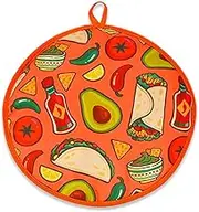 12inch Cloth Bag for Burrito,Portable Tortilla Pouch Home for Restaurant Food Pancake,B