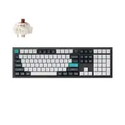 Keychron Q6 Max Hot-Swap Wireless Mechanical Keyboard (Black) (Brown Switch)