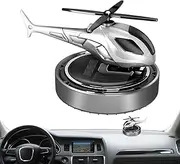 Automotive Air Fresheners | Helicopter Design Solar Dash Ornament,Long-term Natural Odor Eliminator Perfume Scented Diffuser For Workplace Gym Travel Pet