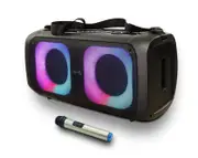 Precision Audio 500W Portable Karaoke Bluetooth Speaker Wireless Microphone LG611
