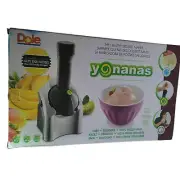 Dole Yonanas Ice Cream Treat Maker Frozen Yogurt Sorbet Machine NEW in Box