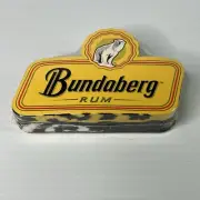 BUNDABERG RUM Bundy Bear (NEW) Compressed Bar Towel (Not Glass Towel) Genuine