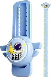 GkgWuxf High Jump Voice Counter, Adjustable Height Kids Touch High Jump Counter, Fun Interactive Broadcast, Vertical Lighting Growth Chart for Exercise, Indoor, Home