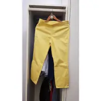 在飛比找蝦皮購物優惠-優衣庫Uniqlo 黃色九分褲