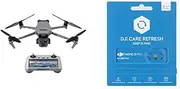Mavic 3 Pro with DJI RC + Card Care Refresh 1-Year Plan, Flagship Triple-Camera Drone with 4/3 CMOS Hasselblad Camera, 43-Min Flight Time, 15km HD Video Transmission, For pro aerial photography