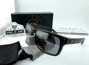 OAKLEY HOLBROOK MATTE BLACK PRIZM BLACK POLARIZED SUNGLASSES OO9102-D6 AUTHENTIC