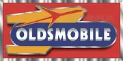 OLDSMOBILE ROCKET DEALER STYLE SIGN REMAKE BANNER SHOP GARAGE ART SIZE CHOICE