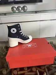 CONVERSE Chuck 70 De Luxe Heel Hi Top Sneakers $120 MSRP Size 8.5