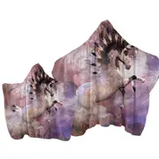 Thunder Mesa Native American Spirit Horse Towel with Hood
