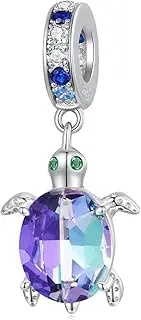 [DOYIS] Turtle Charms for Pandora Bracelets,925 Sterling Silver Dreamy Ocean Sea Beads Charms Jewelry for Women Mama