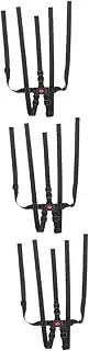 ULDIGI 3 Pcs Practical 5 Point Stroller Walking Harness Belt Strap for Chair Pram