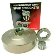 NEW PROFESSIONAL 2 PIECE SPROCKET FITS STIHL 051, 050, 075, 076 3/8" 7 TOOTH