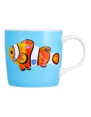 [Maxwell & Williams] Pete Cromer Ozzie Ocean Mug 370ml Clown Fish Gift Boxed in Blue