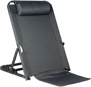 Adjustable Bed Back Rest Adjustable Bed Backrest Sit-up Backrest Folding Chair, Head Pillow Breathable Bed Backrest Reclining Support for Outdoor Outing Dormitory Home Sandy Beach