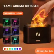 Ultrasonic 3D Fire Fragrant Air Diffuser – Humidifier with 7colors Flames