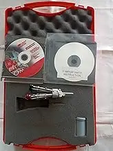 Professional Lock Pick Tool Set with Carrying Case and Instructional DVDs, Red