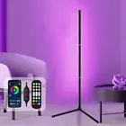 155CM RGB Floor Lamp Corner Light Stand LED Bluetooth Remote Control Streaming