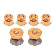 Brass Button for PS4 Controller Thumbsticks Sticks ABXY