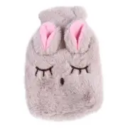 Winter Hot Water Bottle PVCPlush Shoulder Hand Warmer Heat Pack Reusable1482