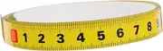 KALLORY Self Adhesive Measuring Tape Household Accurate Measurements Measuring Tape Carbon Steel Sticky Ruler Metal Adhesive Ruler