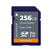ProMaster SDXC Advanced 256GB 633x 95MB/s UHS-I, U3, V30 Memory Card