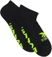 [Generic] 9 x Bonds Mens X-Temp Comfy Cushioned Low Cut Black Socks