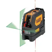 KLEIN Tools Laser Level, Self-Leveling Green Cross-Line Laser Level Red Plumb