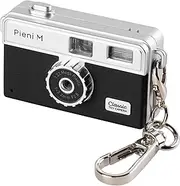 Kenko 017197 Pieni M BK Digital Toy Camera with LCD Key Holder Set, 1.22 Megapixels, Black