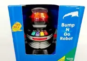 Vintage 1994 PLAYSKOOL Bump N' Go MICROCHIP Robot Toy - STILL FACTORY SEALED