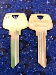 Sargent ASSA ABLOY LB Brass Key, uncut blank NOS ~ Lot of 5 keys