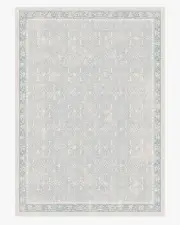 305' x 425' | Machine Washable Runner Rug | Kid & Pet Friendly | Indoor Rug | Celestine Soft Blue Flatwoven Rug | Ruggable