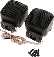 Car Speaker Tweeters 2Pcs Car Mini Tweeter Speakers Auto Horn Stereo Speaker Audio Loudspeaker 12V DC for Car System Tweeters