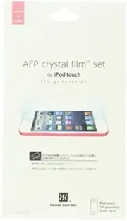Power Support AFP Crystal Clear Films for iPod Touch F/S w/Tracking# Japan New