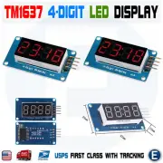 2pcs 4 Bits TM1637 Digital Tube LED Clock Display Module Arduino Due UNO 2560