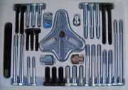 46pc HARMONIC BALANCER PULLEY WHEEL PULLER Most Complete Set