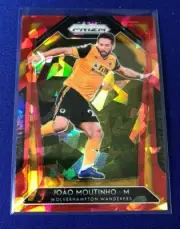 2020/21 Prizm EPL Premier League Red Cracked Ice JOAO MOUTINHO Wolverhampton