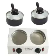 Two Pot Chocolate Melt Machine Chocolate Handmade Soap Tempering Melter Heater