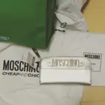 全新 MOSCHINO真皮長夾