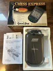 Excalibur Chess Express Portable Electronic Chess Game (Brand New & Sealed)