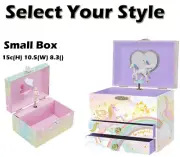 Musical Unicorn Jewellery Box for Girls - Kids Music Box with Spinning Unicorn,