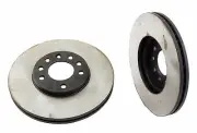 2 FRONT Brake Disc Rotor Set For Saab 1999-2001 9-3 BASE /1999-03 SE / 97-98 900 (for: Saab)